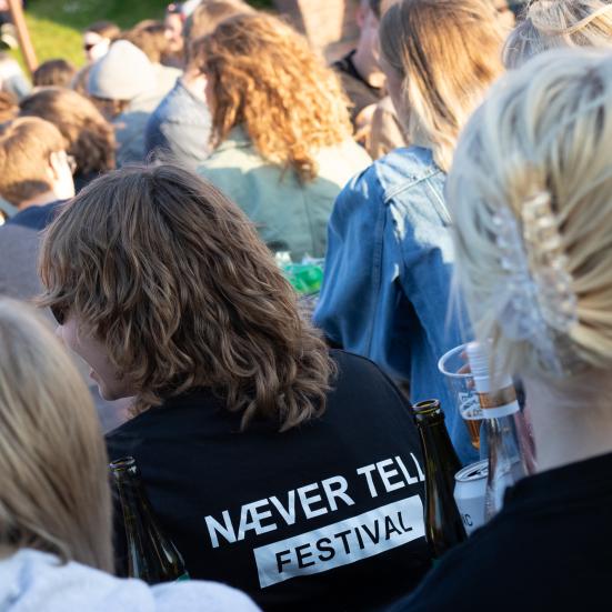 Foto fra Næver Tell Festival 2024. Fotokreditering: Lea, Næstved Bibliotek og Borgerservice.